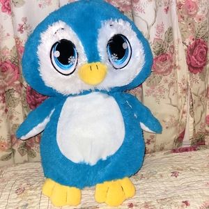 Large plush penguin
